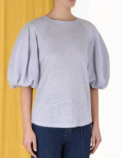 ZIMMERMANN Tops<Lantern Sleeve Tee