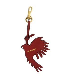 ZIMMERMANN Keychains<Leather Parrot Keycharm