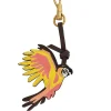 ZIMMERMANN Keychains<Leather Parrot Keycharm