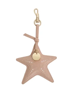 ZIMMERMANN Keychains<Leather Starfish Key Charm