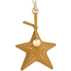 ZIMMERMANN Keychains<Leather Starfish Key Charm