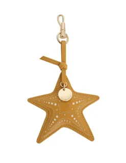 ZIMMERMANN Keychains<Leather Starfish Key Charm