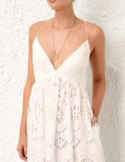 ZIMMERMANN Clothing<Lexi Embroidered Slip Dress