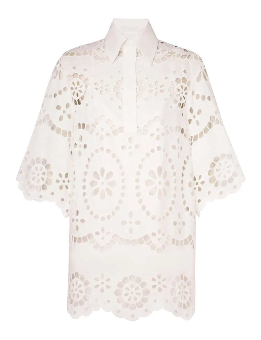 ZIMMERMANN Tops<Lexi Embroidered Tunic