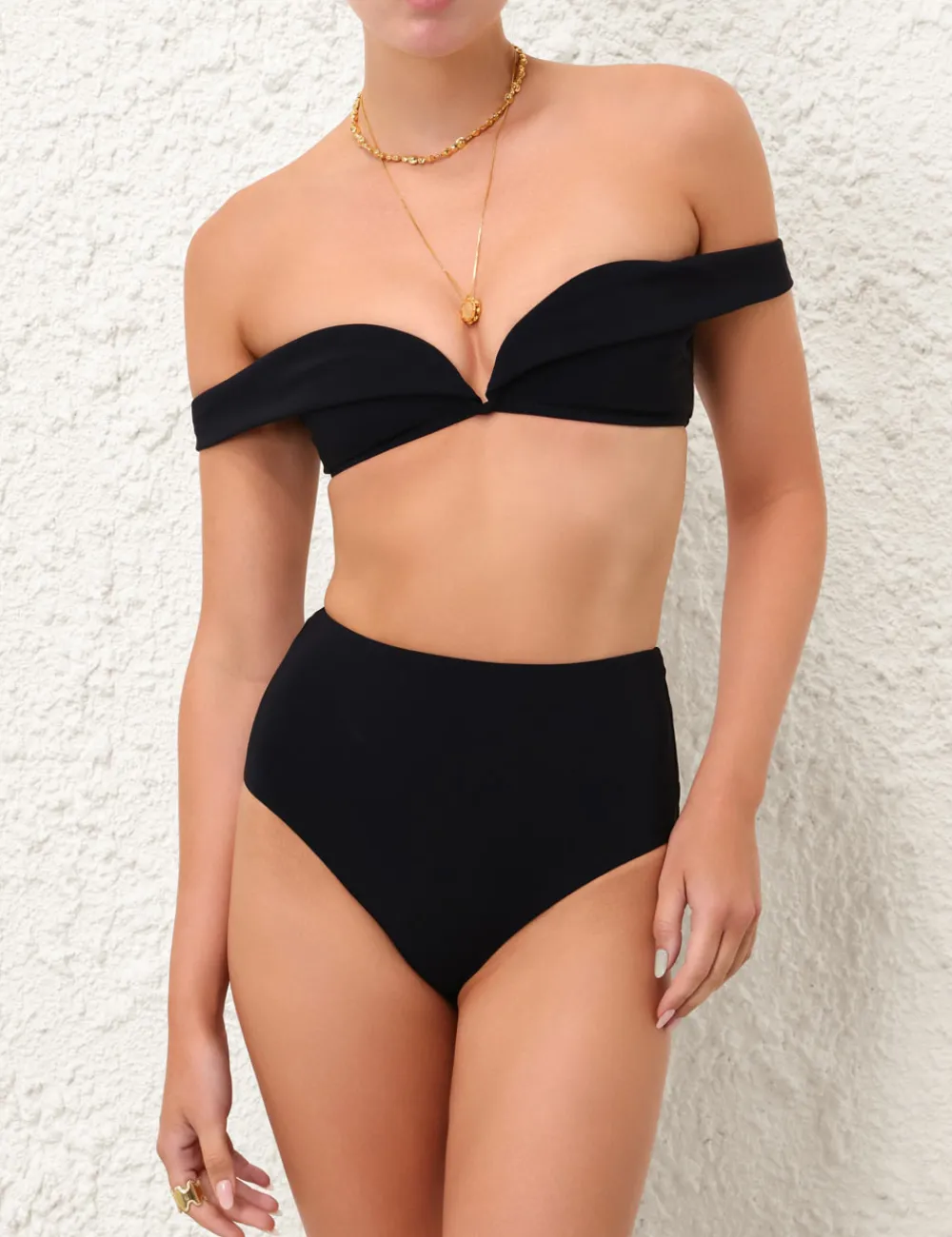 ZIMMERMANN Bikinis<Lexi Off Shoulder Bikini