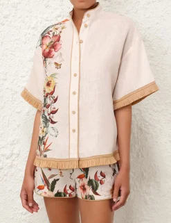 ZIMMERMANN Tops<Lexi Relaxed Shirt