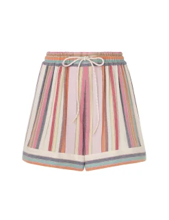 ZIMMERMANN Shorts & Pants<Lexi Relaxed Stripe Short