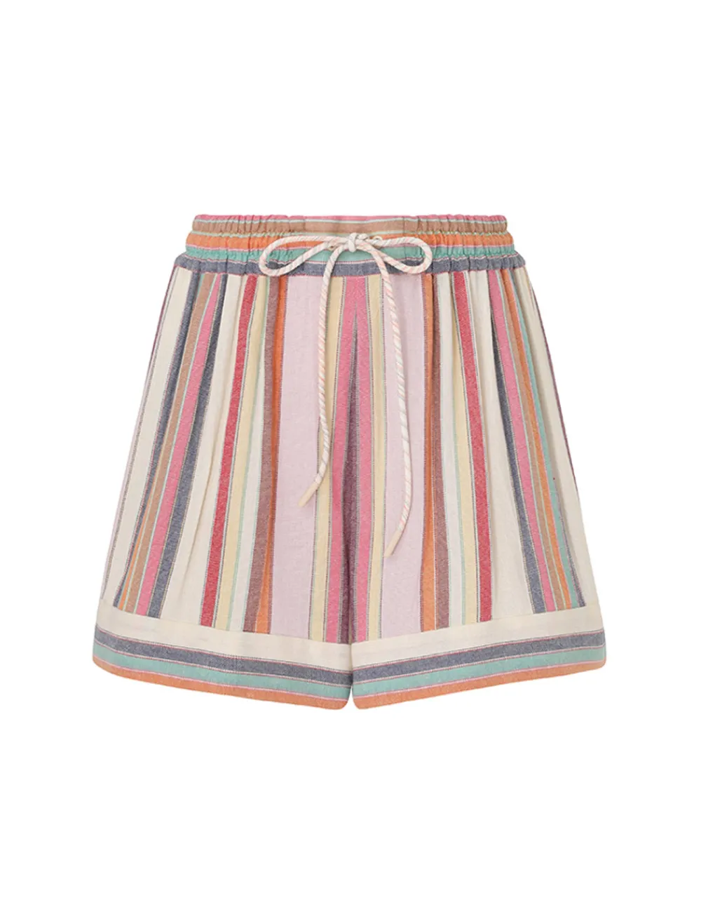 ZIMMERMANN Shorts & Pants<Lexi Relaxed Stripe Short