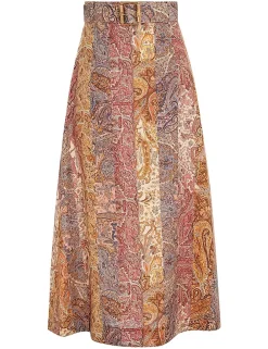 ZIMMERMANN Luminosity<Luminosity A-Line Midi Skirt