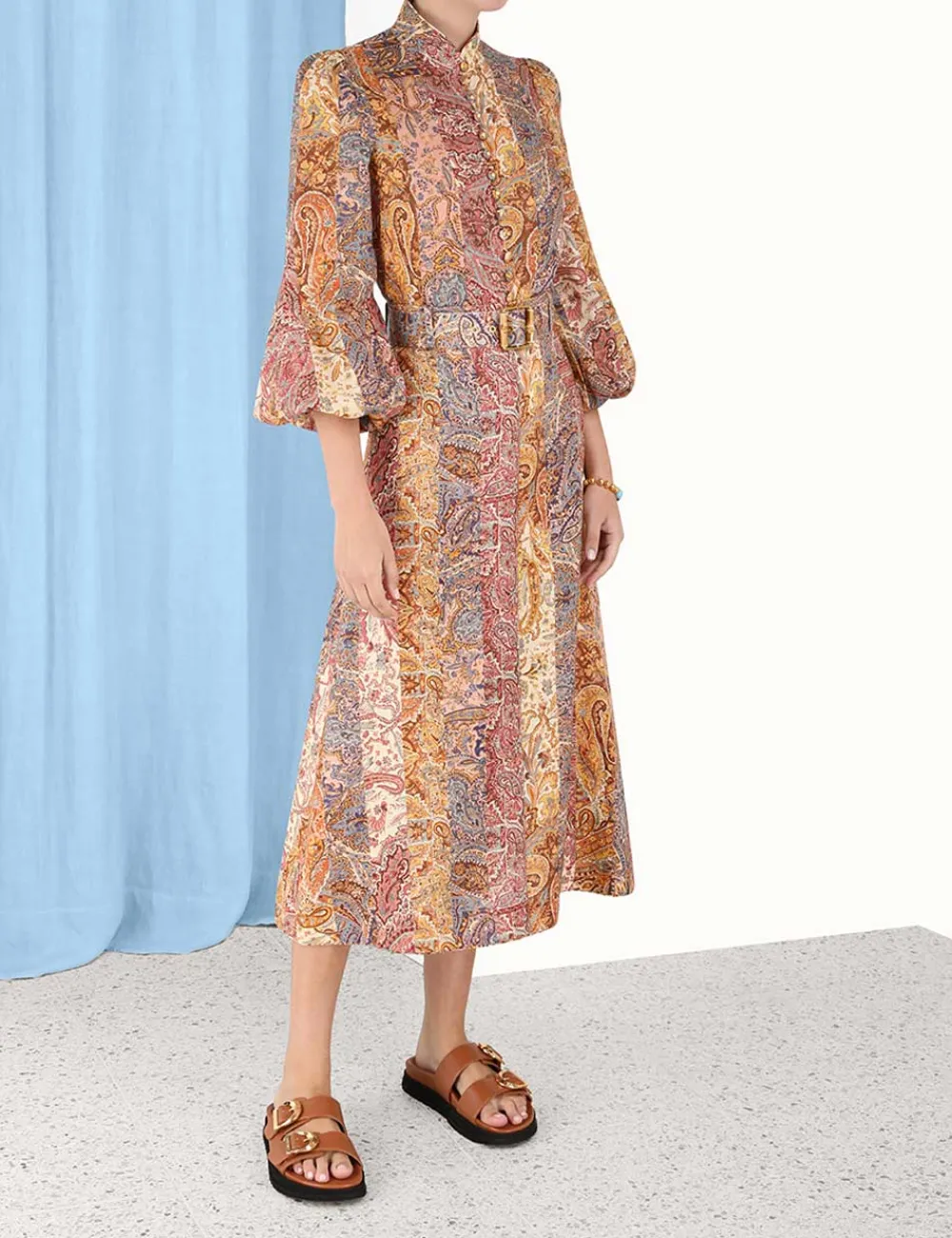 ZIMMERMANN Luminosity<Luminosity A-Line Midi Skirt