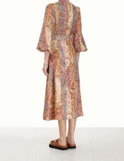 ZIMMERMANN Clothing<Luminosity A-Line Midi Skirt