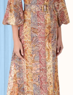 ZIMMERMANN Clothing<Luminosity A-Line Midi Skirt