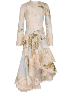 ZIMMERMANN Clothing<Luminosity Asymmetric Dress