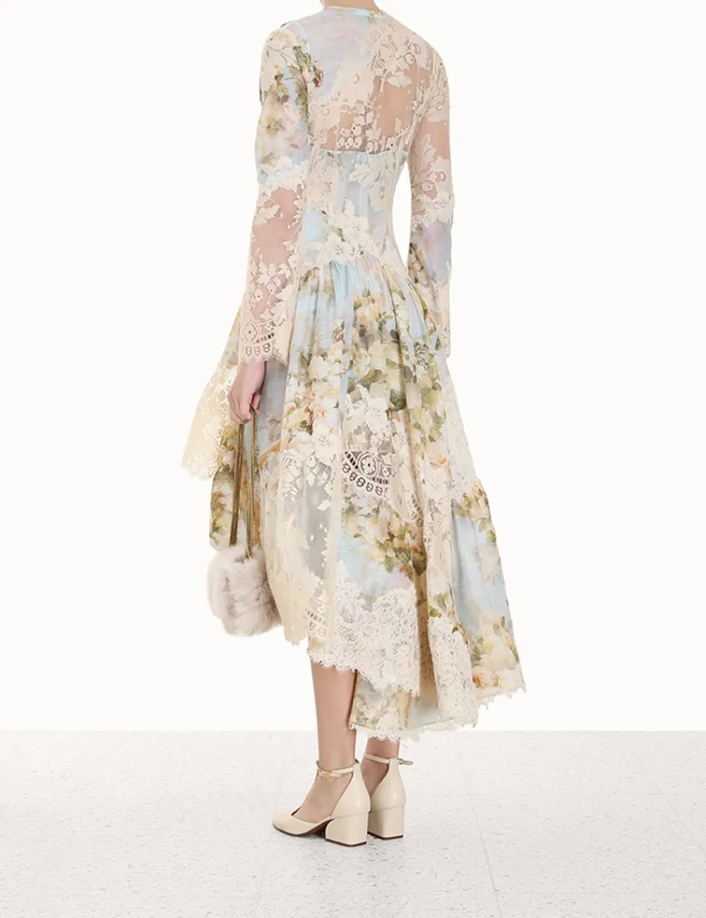 ZIMMERMANN Clothing<Luminosity Asymmetric Dress