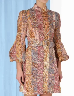 ZIMMERMANN Luminosity<Luminosity Belted Mini Dress