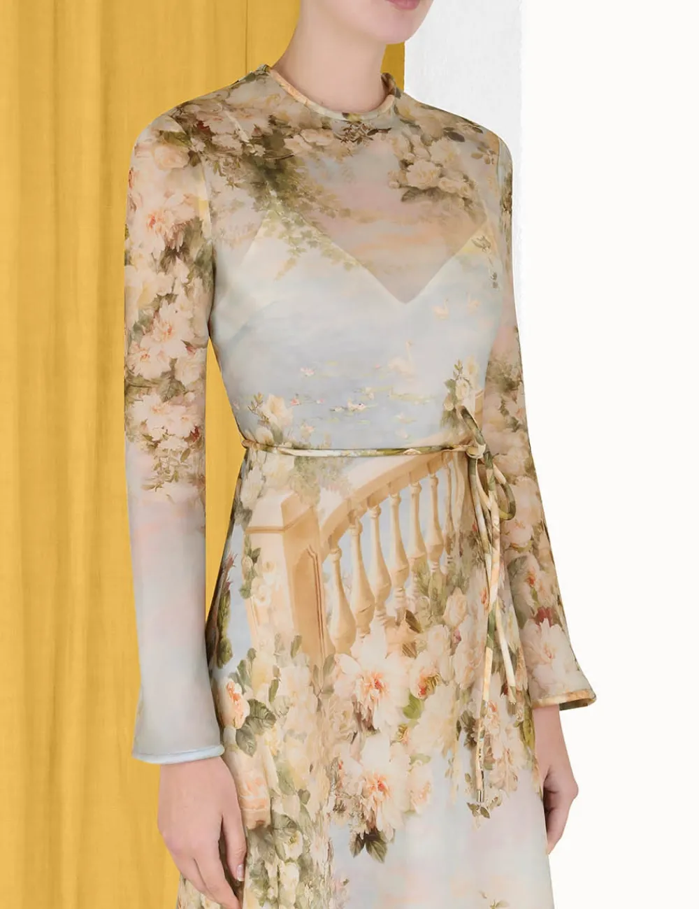 ZIMMERMANN Form & Light<Luminosity Bias Slip Dress