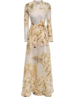 ZIMMERMANN In Denim<Luminosity Bias Slip Dress
