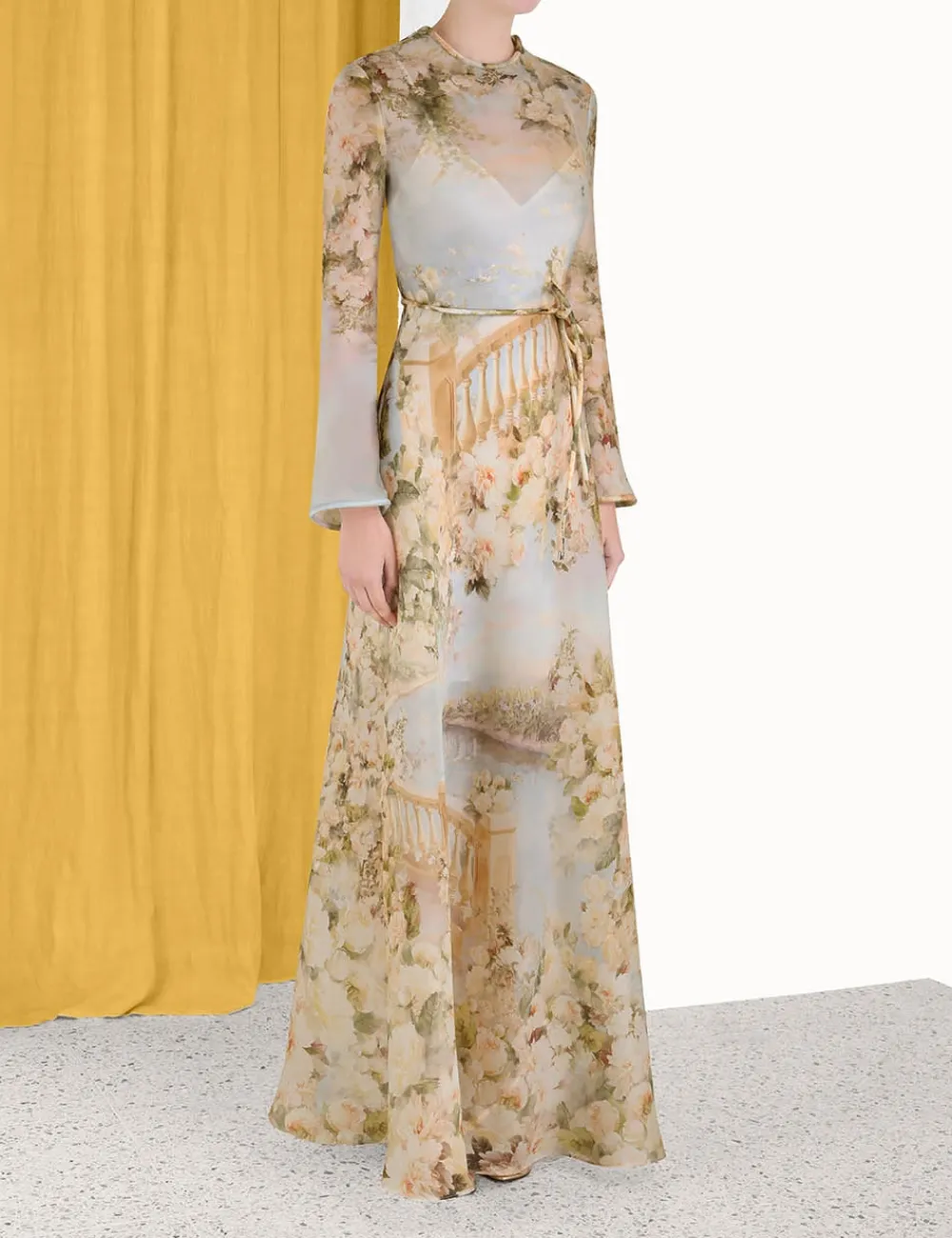 ZIMMERMANN In Denim<Luminosity Bias Slip Dress