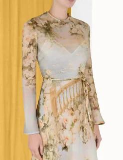 ZIMMERMANN In Denim<Luminosity Bias Slip Dress