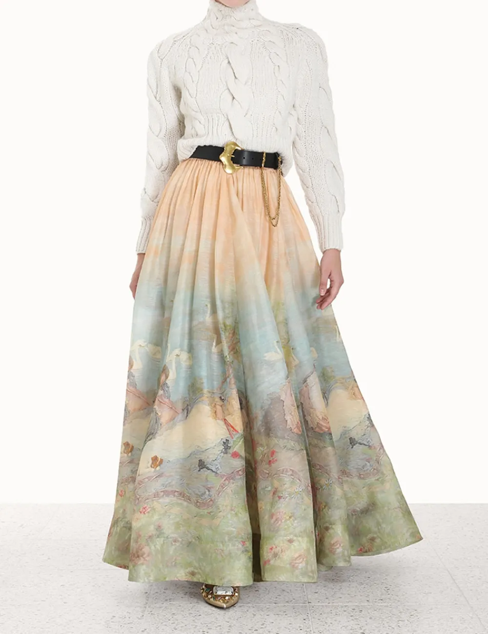 ZIMMERMANN Knitwear<Luminosity Cable Sweater