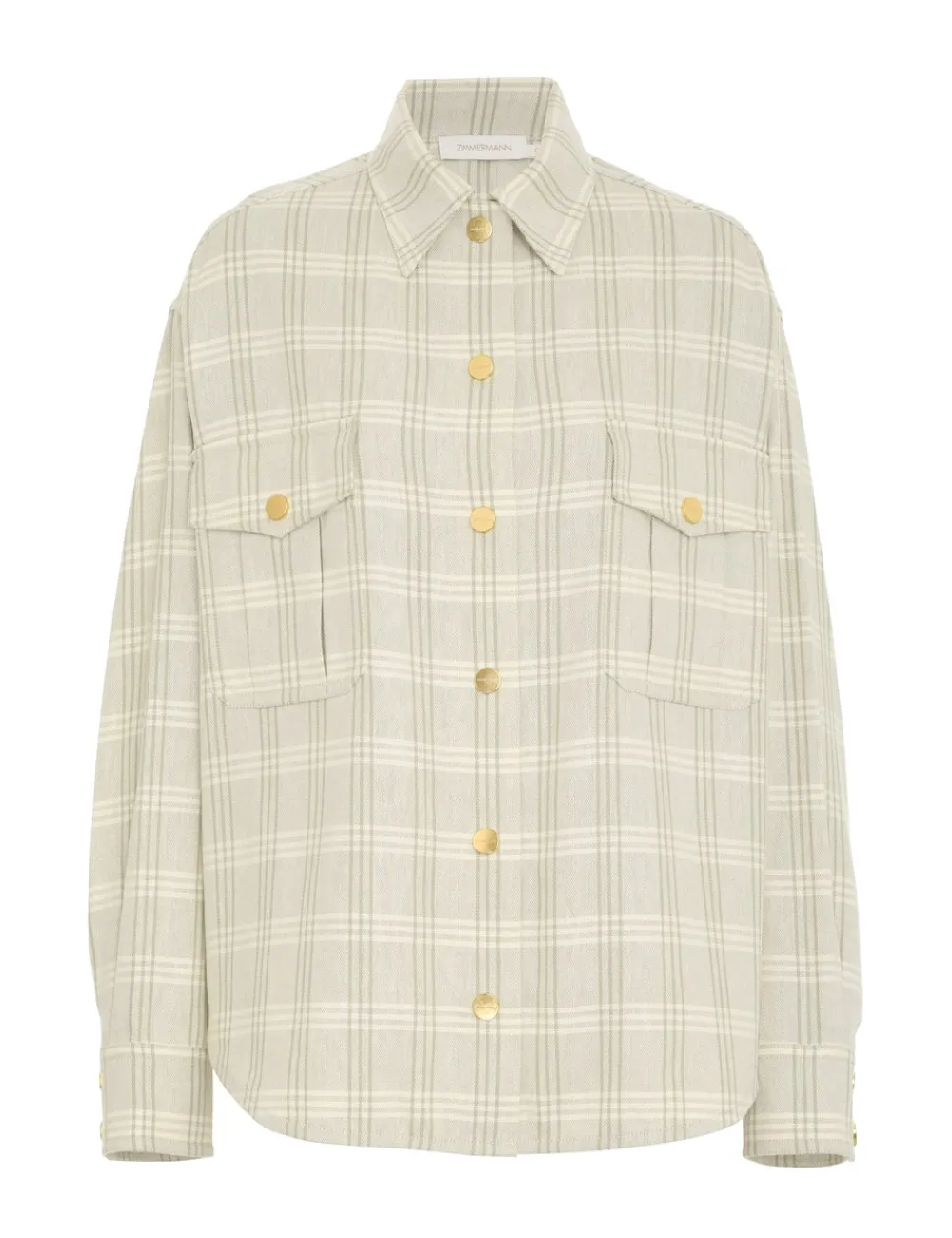 ZIMMERMANN Tops<Luminosity Check Shirt