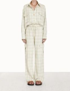 ZIMMERMANN Shorts & Pants<Luminosity Check Track Pant