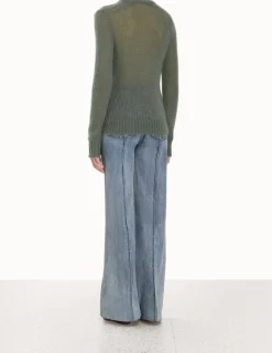 ZIMMERMANN Knitwear<Luminosity Crew Neck Sweater