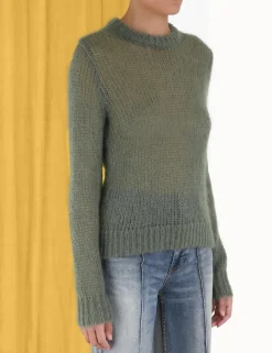 ZIMMERMANN Tops<Luminosity Crew Neck Sweater