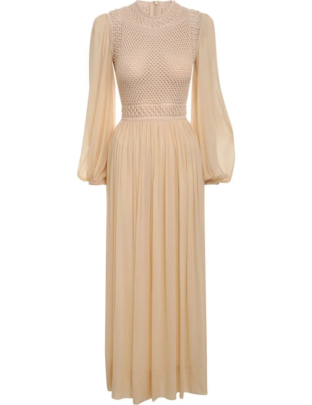 ZIMMERMANN Luminosity<Luminosity Crochet Bodice Midi