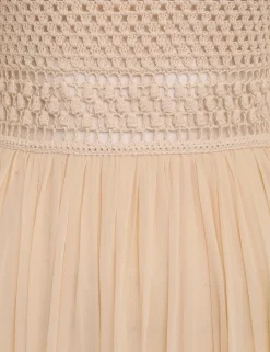 ZIMMERMANN Luminosity<Luminosity Crochet Bodice Midi