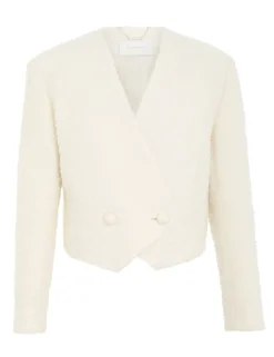 ZIMMERMANN Clothing<Luminosity Cropped Blazer