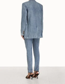 ZIMMERMANN Jackets & Coats<Luminosity Denim Blazer