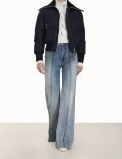 ZIMMERMANN Denim<Luminosity Denim Down Jacket