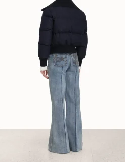 ZIMMERMANN Denim<Luminosity Denim Down Jacket