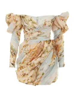 ZIMMERMANN Clothing<Luminosity Drape Mini Dress