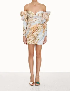ZIMMERMANN Dresses<Luminosity Drape Mini Dress