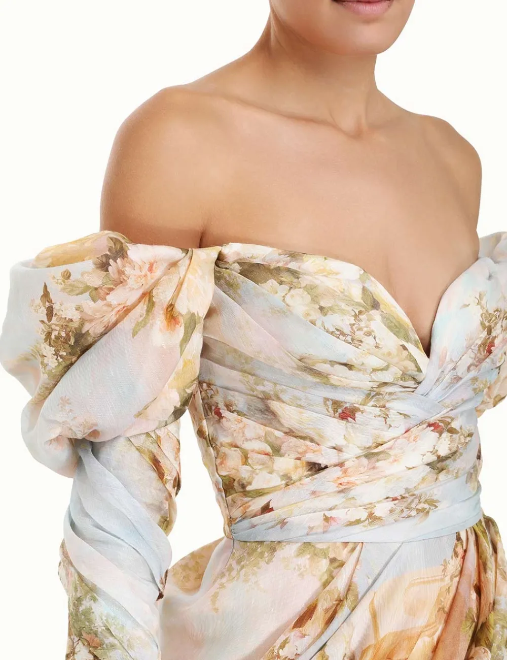 ZIMMERMANN Dresses<Luminosity Drape Mini Dress