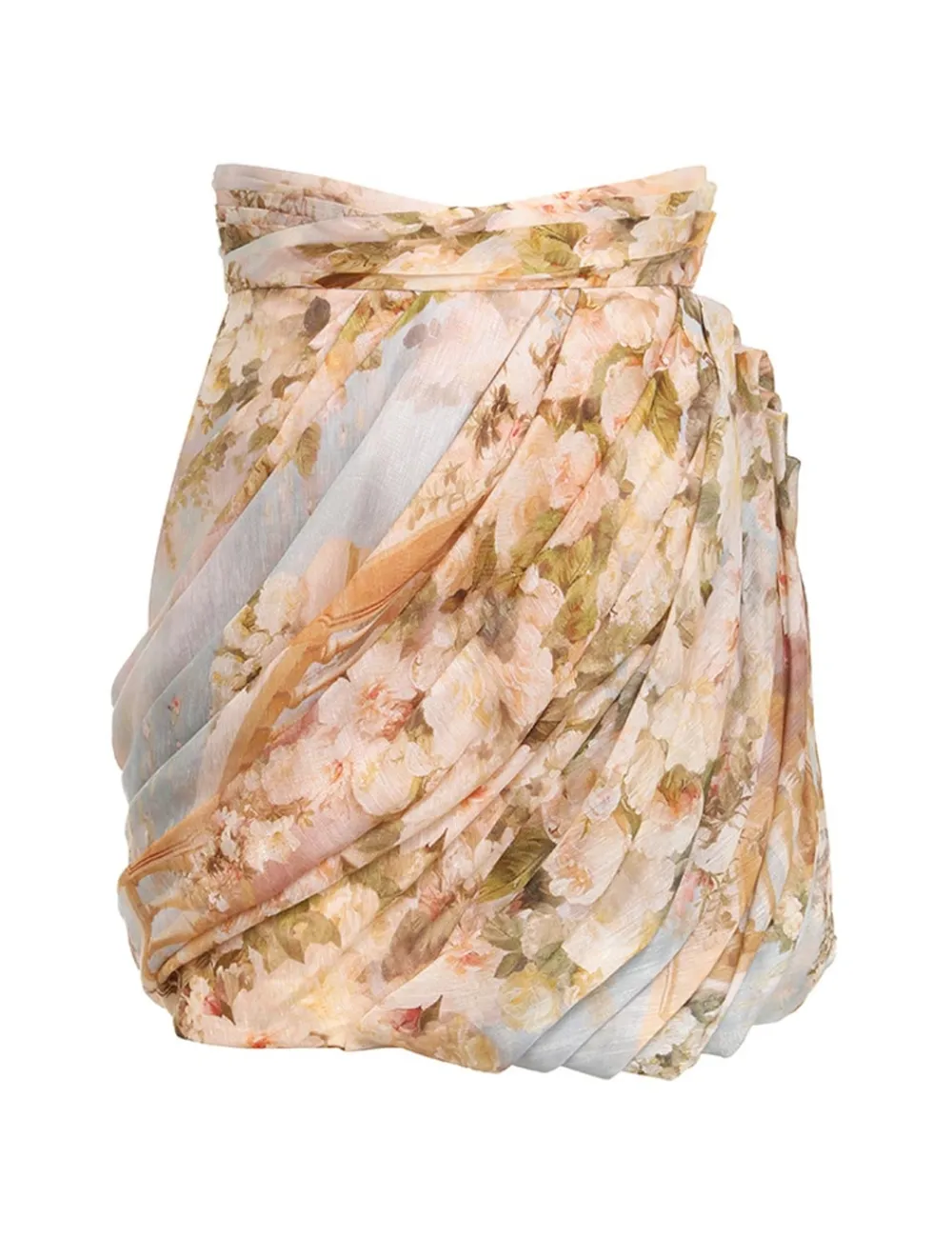 ZIMMERMANN Clothing<Luminosity Drape Mini Skirt
