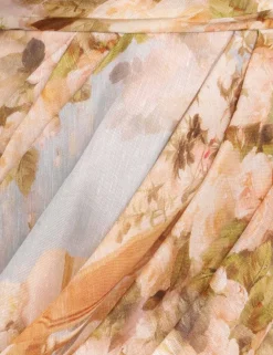 ZIMMERMANN In Denim<Luminosity Drape Mini Skirt