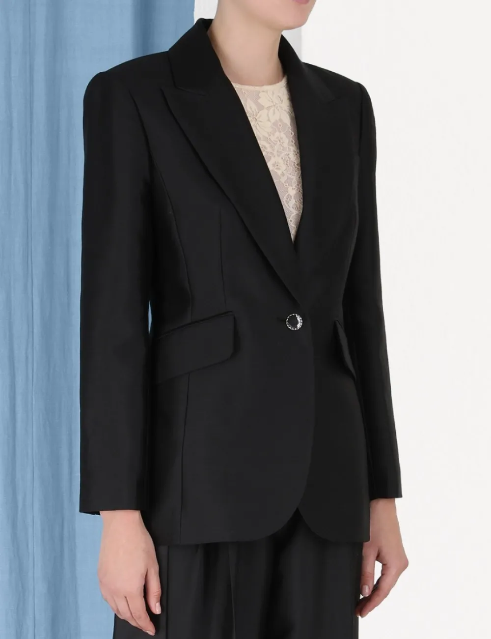 ZIMMERMANN Clothing<Luminosity Fitted Jacket