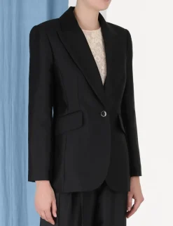 ZIMMERMANN Jackets & Coats<Luminosity Fitted Jacket