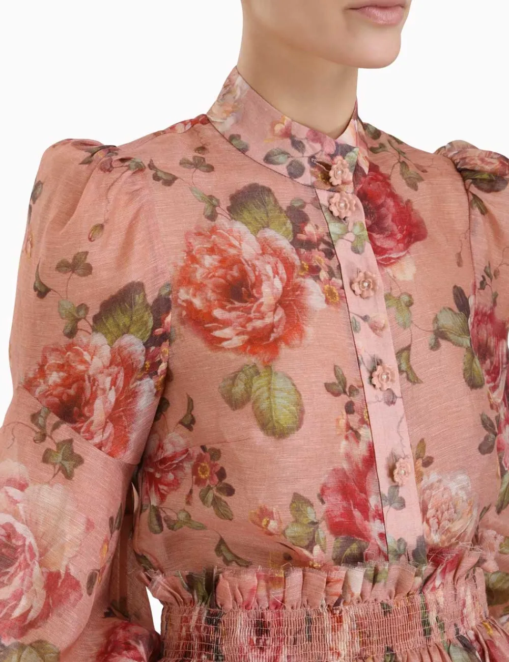 ZIMMERMANN Luminosity<Luminosity Floral Blouse
