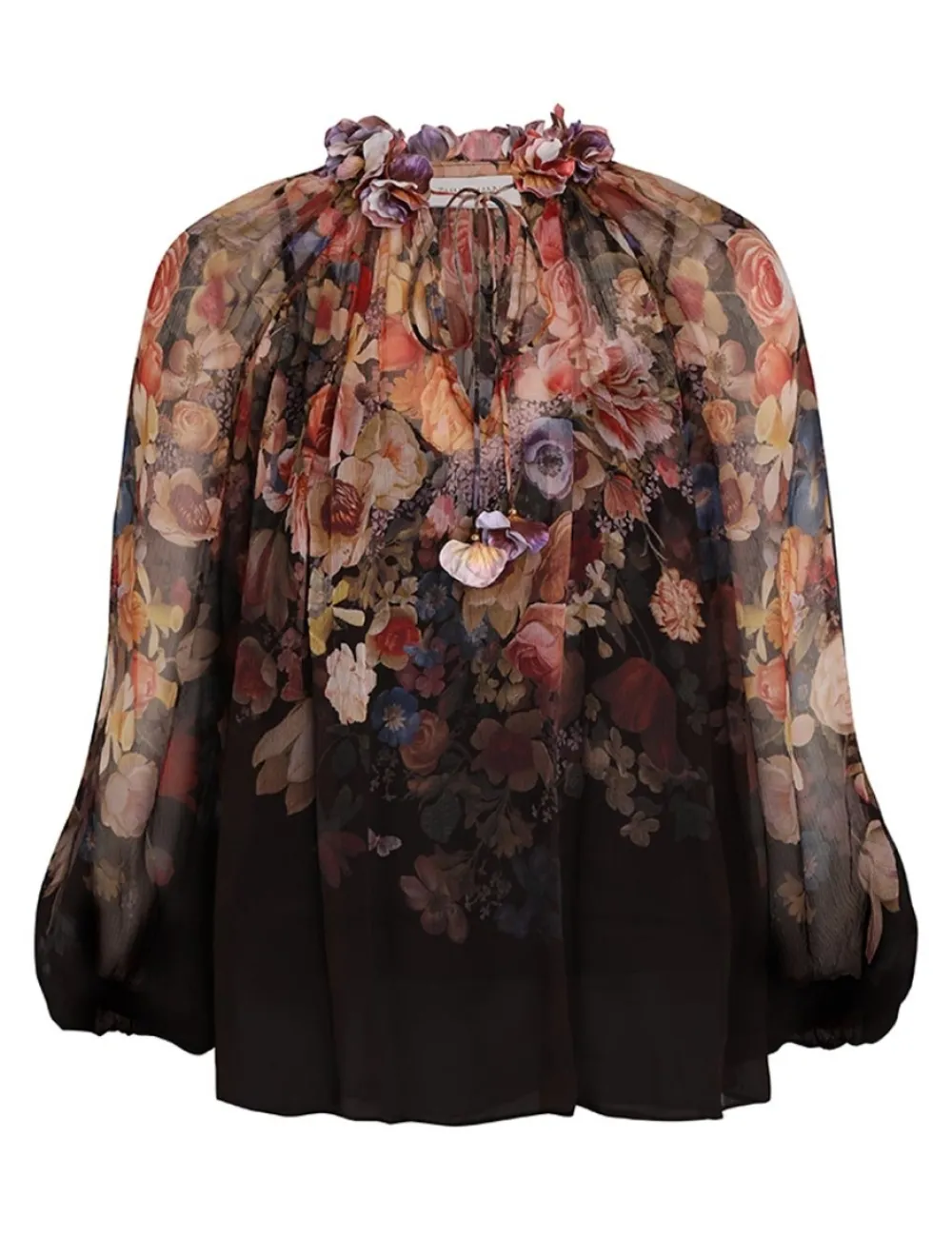 ZIMMERMANN Luminosity<Luminosity Floral Blouse