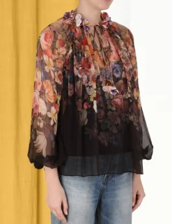 ZIMMERMANN Luminosity<Luminosity Floral Blouse