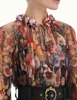 ZIMMERMANN Luminosity<Luminosity Floral Blouse