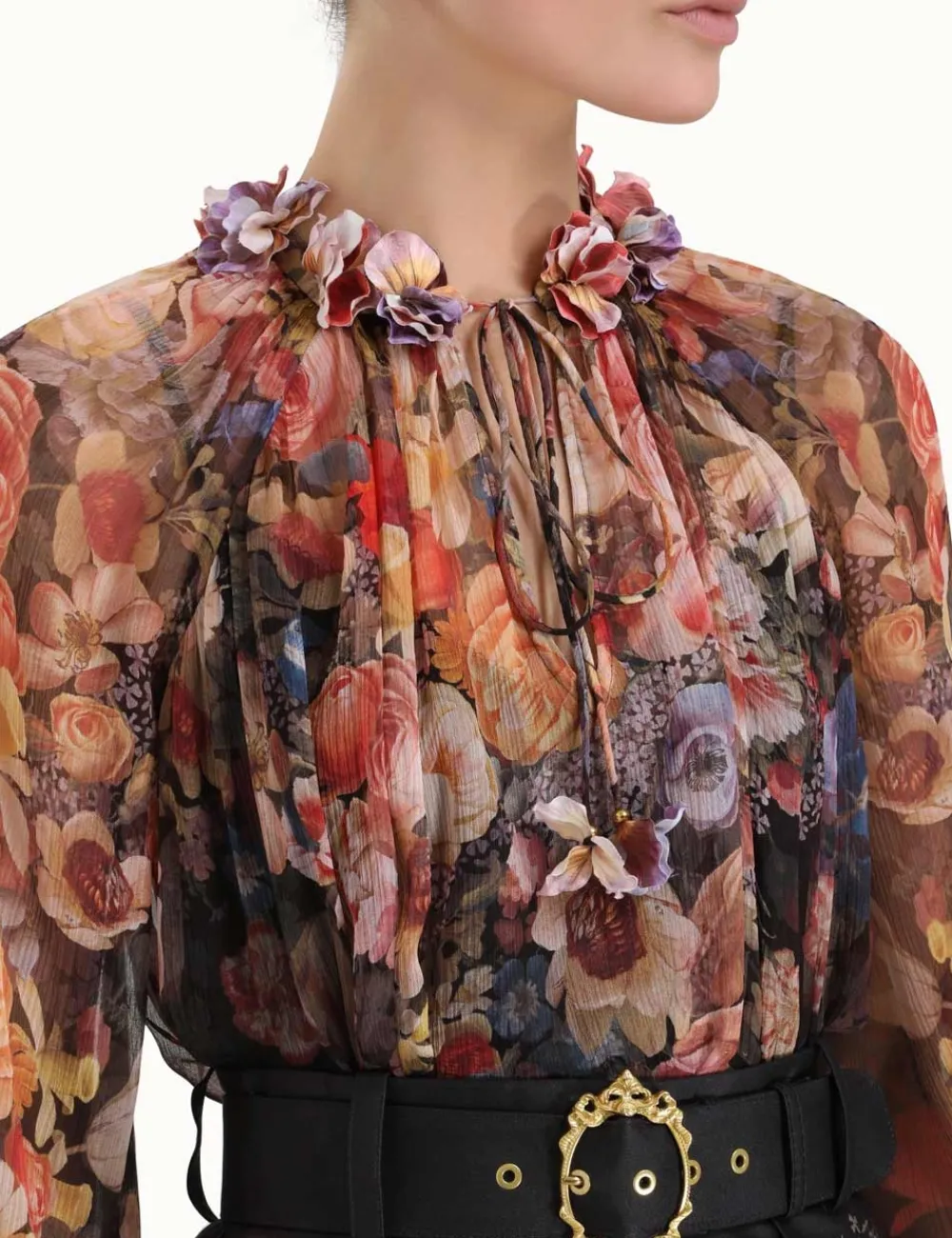 ZIMMERMANN Luminosity<Luminosity Floral Blouse