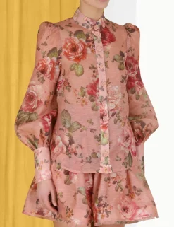 ZIMMERMANN Clothing<Luminosity Floral Blouse