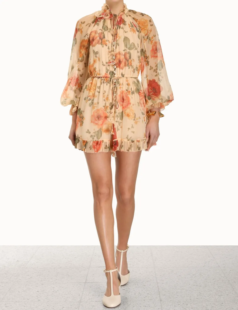 ZIMMERMANN Luminosity<Luminosity Flutter Playsuit