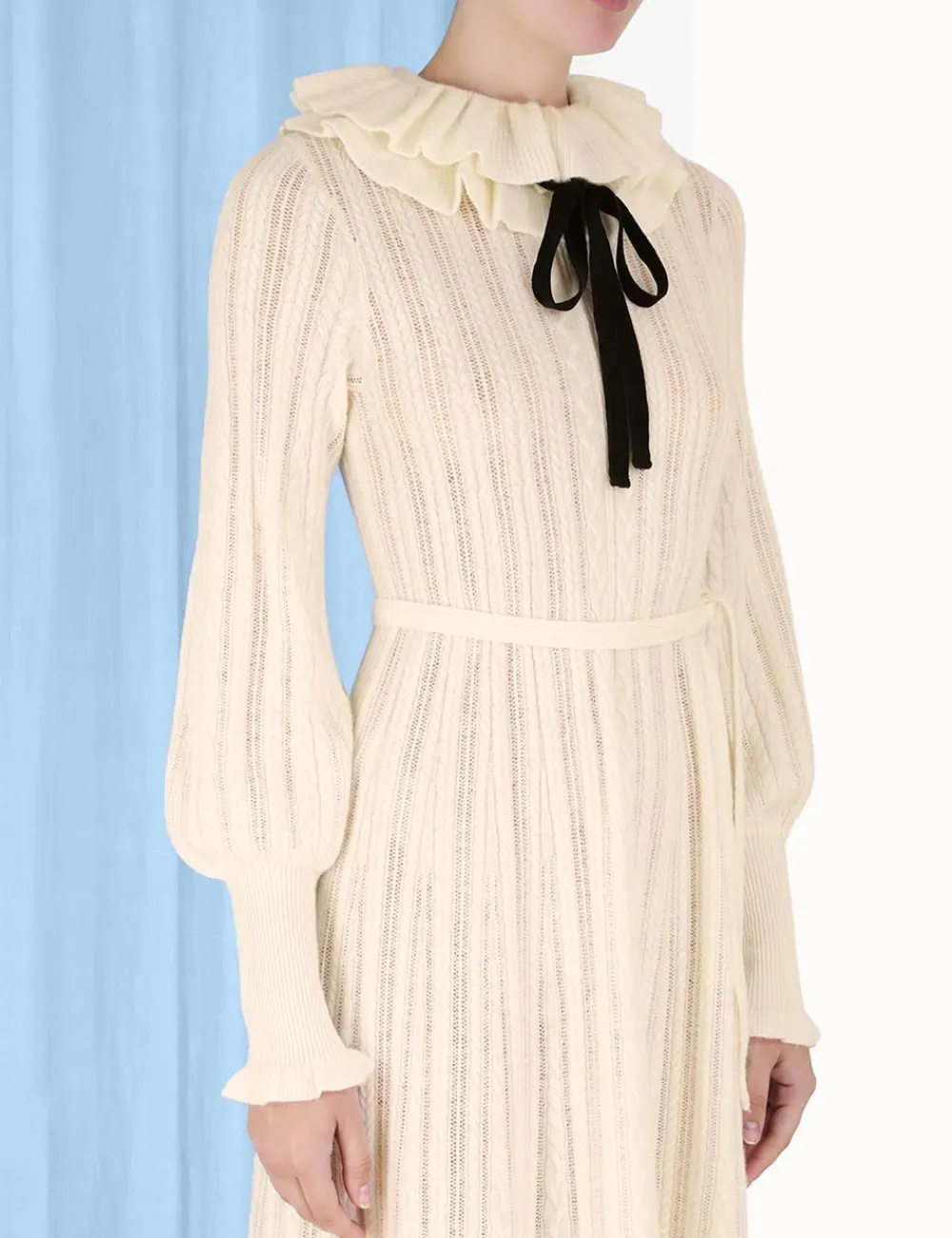 ZIMMERMANN Dresses<Luminosity Frill Neck Dress
