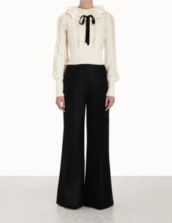 ZIMMERMANN Luminosity<Luminosity Frill Neck Sweater